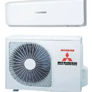 Mitsubishi Heavy SRK35ZS-W + SRC35ZS-W 3.5 kW – Betrouwbaar, Stil & Energiezuinig